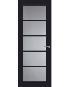 Svedex Front FR516 Glasdeur Diep Zwart (maatwerk)