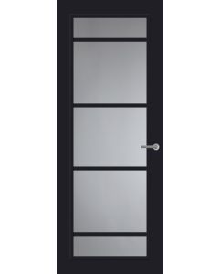 Svedex Front FR517 Glasdeur Diep Zwart (maatwerk)