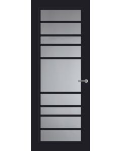 Svedex Front FR518 Glasdeur Diep Zwart (maatwerk)