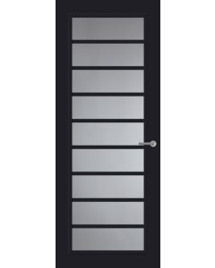 Svedex Front FR519 Glasdeur Diep Zwart (maatwerk)