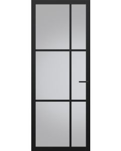 Svedex Nova Design NDB906 Glasdeur Diep Zwart  (maatwerk)