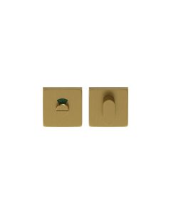 Toiletgarnituur Quadrate REGULAR mat messing