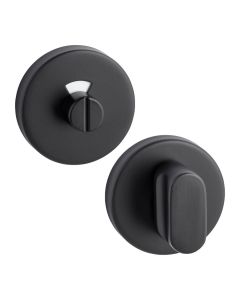 Weekamp Set Toiletgarnituur Black rond 53 mm