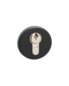 Weekamp Set cilinderrozetten zwart rond 53mm