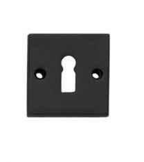 Intersteel Bau-stil sleutelplaatje vierkant groot - mat zwart 0023.318416