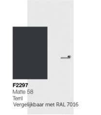 Svedex HPL standaard stomp (tubulaire vulling) Terril F2297 (maatwerk)