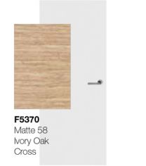 Svedex HPL standaard stomp (tubulaire vulling) Ivory Oak Cross F5370 (maatwerk)