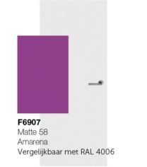 Svedex HPL standaard stomp (tubulaire vulling) Amarena F6907 (maatwerk)