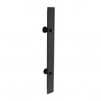 Intersteel deurgreep plat 400mm x 40mm tbv schuifdeur mat zwart 0023.450111