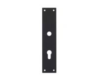 Intersteel Living - renovatieschild profielcilindergat rechthoekig (mat zwart) 0023.268836