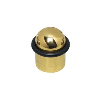 Intersteel Living deurstop met ring (messing gelakt)  0013.442000