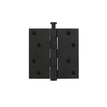 Intersteel Kogellagerscharnier 89x89x2,5mm recht tot 70 kilo mat zwart