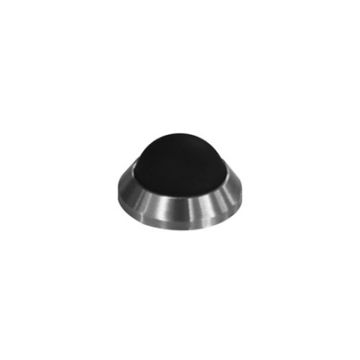 Intersteel Essentials deurstop Bol 20mm wandmontage RVS geborsteld 0035.442150
