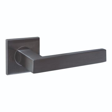 Intersteel Deurkruk Q 05 op rozet verdekt 53x53x6mm PVD antraciet