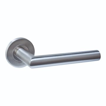 Intersteel Deurkruk Q 01 op rozet verdekt ø52x6mm rvs