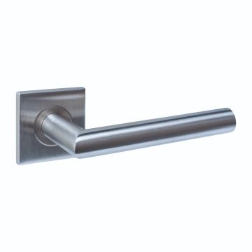 Intersteel Deurkruk Q 04 op rozet verdekt 53x53x6mm rvs