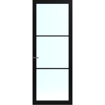 Skantrae SKL9738 Afgelakte glasdeur (Zwart)