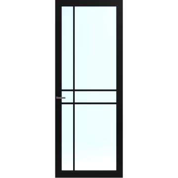 Skantrae SKL9744 Afgelakte glasdeur (Zwart)