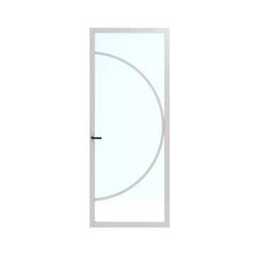 Skantrae SSL14613 Afgelakte Glasdeur (Wit)