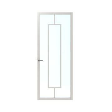Skantrae SSL14616 Afgelakte Glasdeur (Wit)