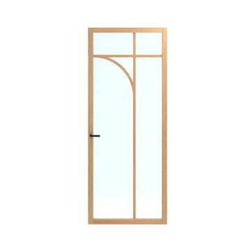 Skantrae SSL14811 Afgelakte Glasdeur (Natuurlijk eiken)