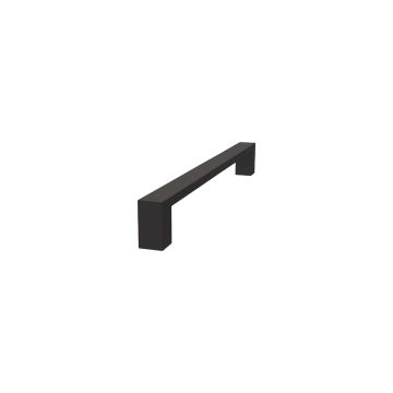 Deurknop Quadrate 28X300 zwart PER STUK