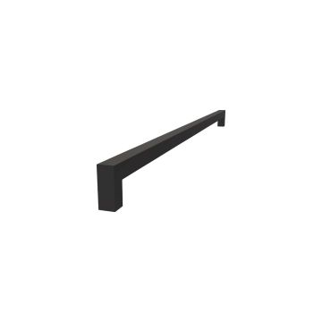 Deurgreep Squared 20X800 zwart per stuk