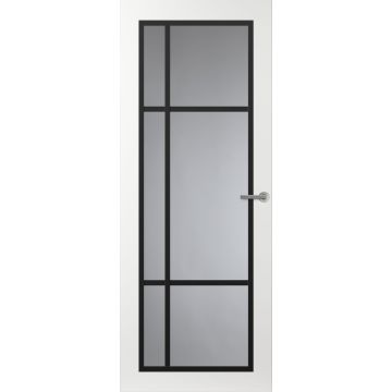 Svedex Front FR501 Glasdeur met zwarte glaslatten (maatwerk)