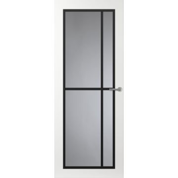 Svedex Front FR503 Glasdeur met zwarte glaslatten (maatwerk)