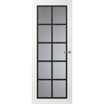 Svedex Front FR512 Glasdeur met zwarte glaslatten (maatwerk)