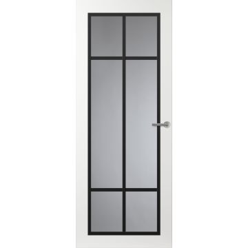 Svedex Front FR513 Glasdeur met zwarte glaslatten (maatwerk)