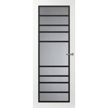 Svedex Front FR518 Glasdeur met zwarte glaslatten (maatwerk)