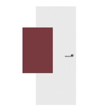 Svedex HPL vlakke deur New Burgundy F7966 (maatwerk)