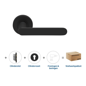 Skantrae Sluitwerkpakket 2156 Arc 20 regular cilinder ZWART Adviesprijs Inclusief BTW 119,00
