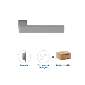 Skantrae Sluitwerkpakket 817 Quadrate 28 minimal loop RVS