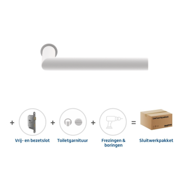 Skantrae Sluitwerkpakket 941 Orbit 19 minimal toilet WIT