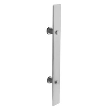 Intersteel deurgreep plat 400mm x 40mm tbv schuifdeur RVS 0035.450111