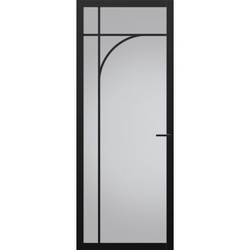 Svedex Nuance NC101 Glasdeur diep-zwart afgelakt (Maatwerk)