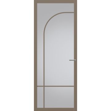Svedex Nuance NC102 Glasdeur leem-taupe afgelakt (Maatwerk)