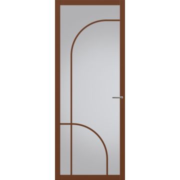 Svedex Nuance NC103 Glasdeur cacao-bruin afgelakt (Maatwerk)