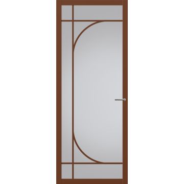 Svedex Nuance NC104 Glasdeur cacao-bruin afgelakt (Maatwerk)