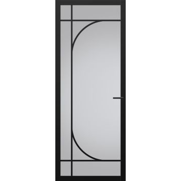 Svedex Nuance NC104 Glasdeur diep-zwart afgelakt (Maatwerk)