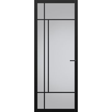 Svedex Nuance NC201 Glasdeur diep-zwart afgelakt (Maatwerk)