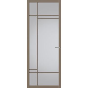 Svedex Nuance NC202 Glasdeur leem-taupe afgelakt (Maatwerk)