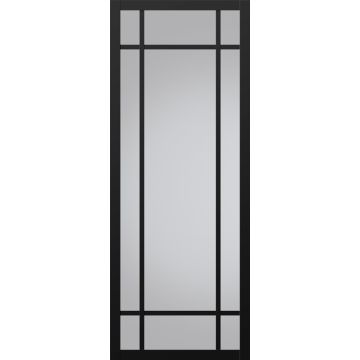 Svedex Nova Design NDB907 Glasdeur Diep Zwart  (maatwerk)