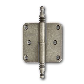 Skantrae paumelle old silver 76x76mm (OSR) scharnier met vaas rechts