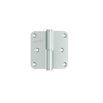 Skantrae paumelle mat chroom 76x76mm (CSA) scharnier links