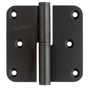 Skantrae Paumelle Scharnier 76x76mm Links Zwart