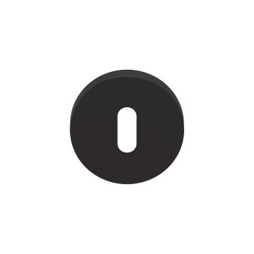 Sleutelrozet Orbit REGULAR zwart