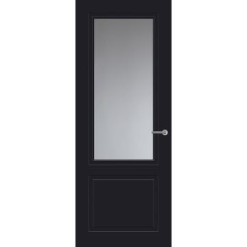 Svedex Cameo CE104 Glasdeur Diep Zwart (maatwerk)